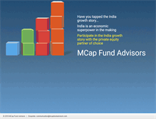 Tablet Screenshot of mcapfundadvisors.com